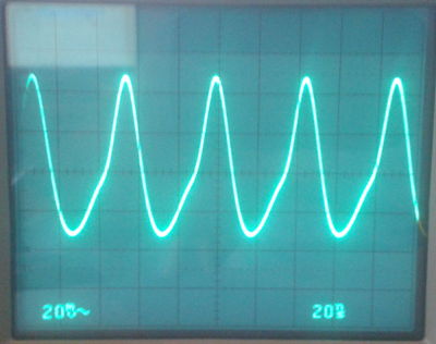 VCXO waveform with 0 volts